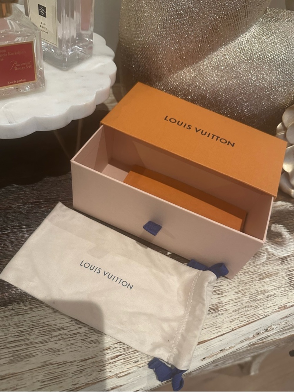 Louis Vuitton Sunglass Box with Soft Sunglass case/dust bag. - Picture 2 of 2